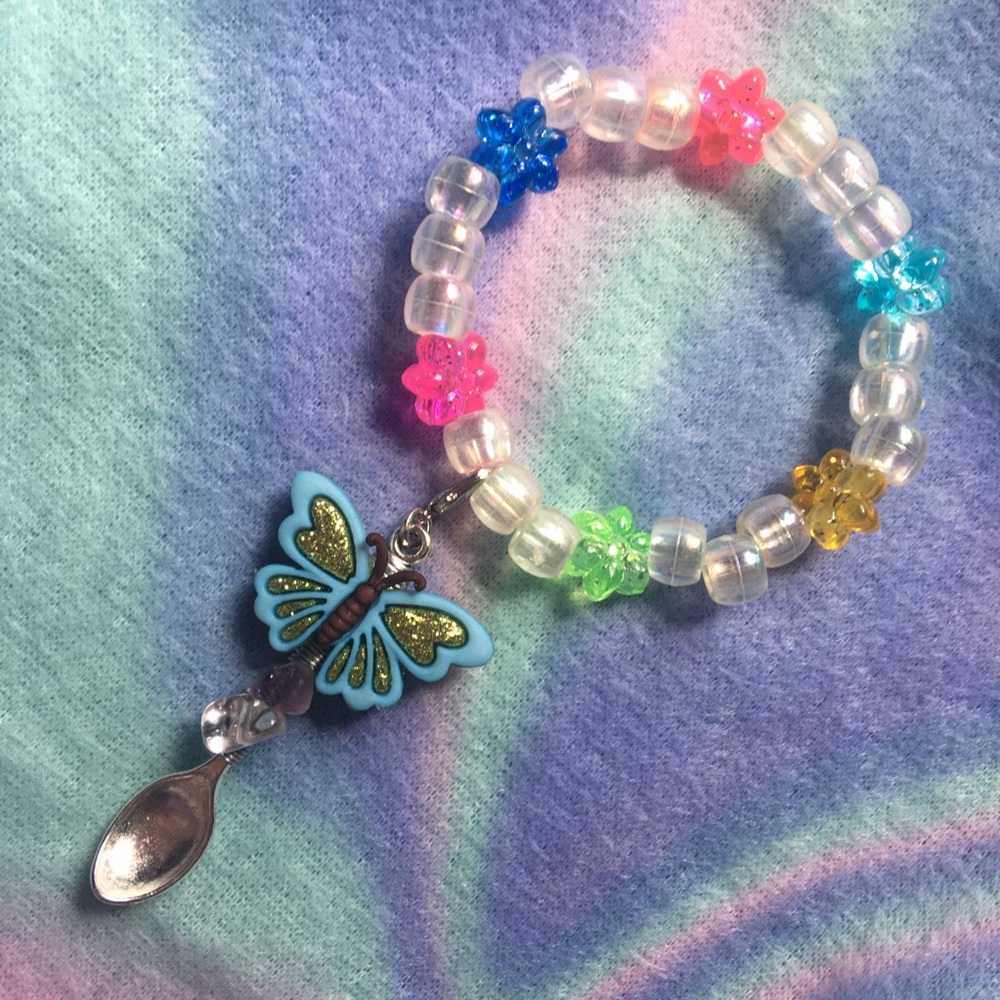fairy garden mini spoon & kandi 🧚🏻‍♂️